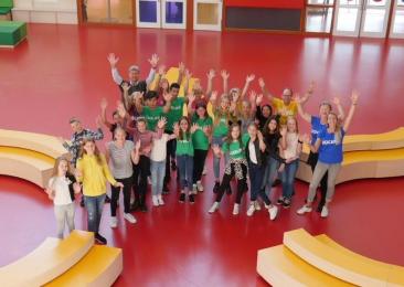 Decoratieve afbeelding Leerlingen van boven