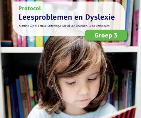 Afbeelding van de kaft van het Protocol Dyslexie groep 3