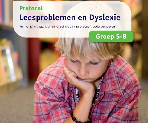 Afbeelding van de kaft van het Protocol Dyslexie groep 5 tot 8