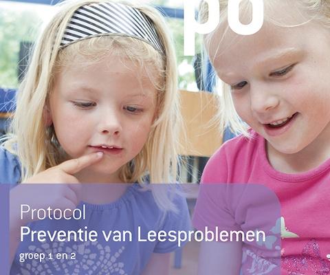 Afbeelding van de kaft van het Protocol Dyslexie groep 1 en 2