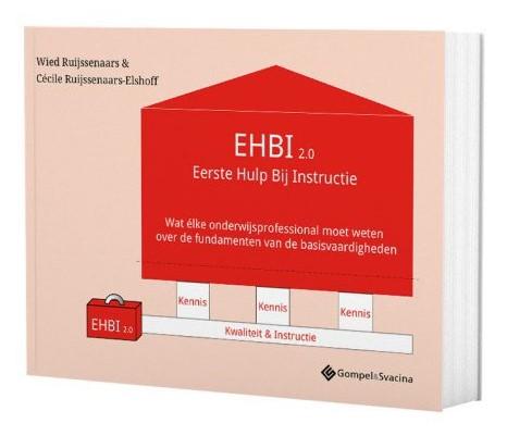Omslag van het boekje EHBI, roodgekleurd